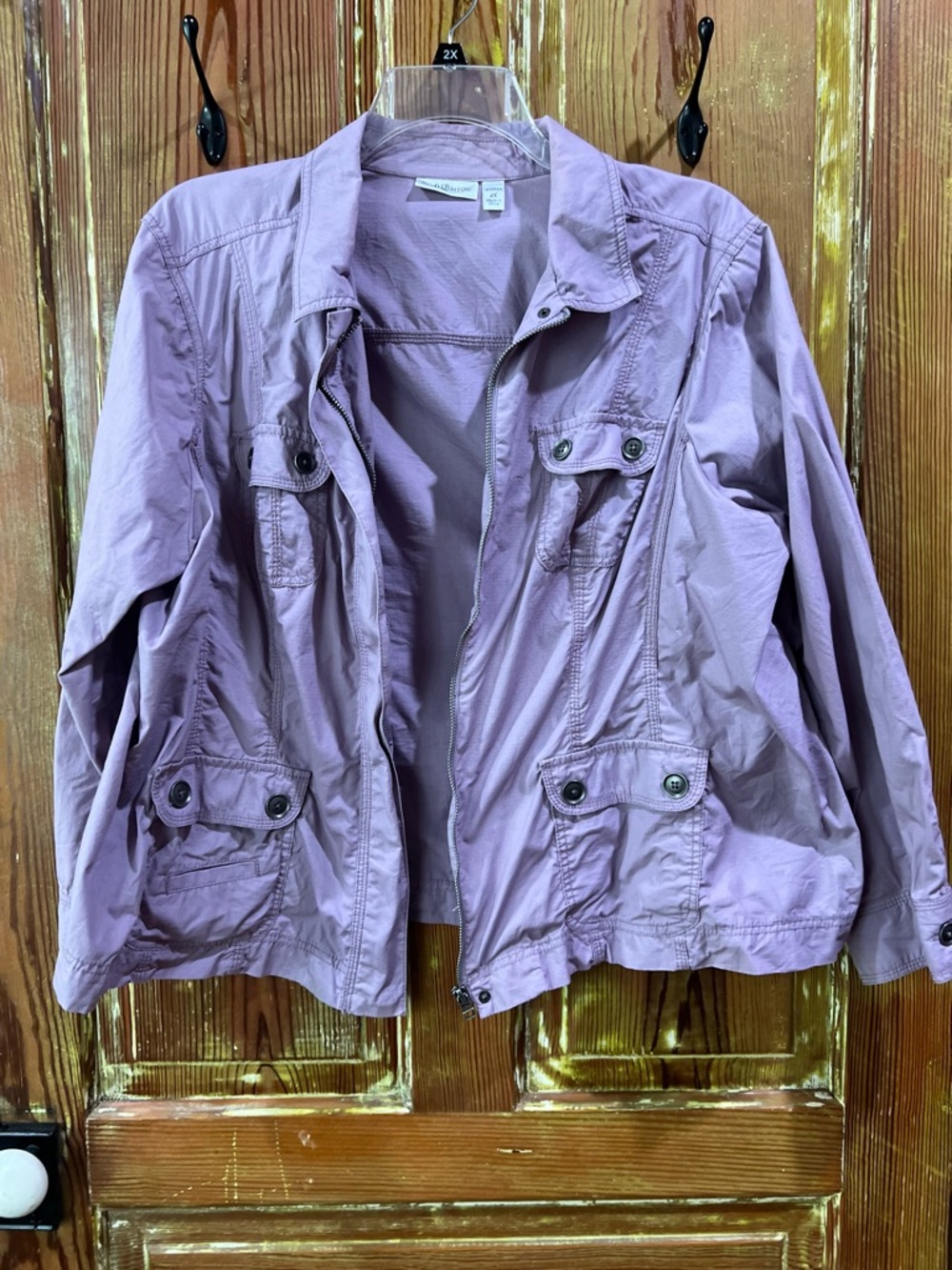 croft & barrow Lilac Utility Jacket